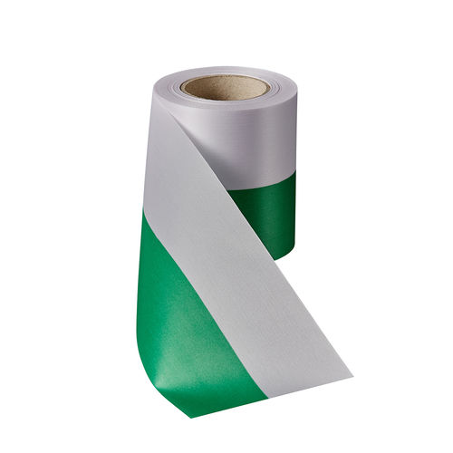 Nationalband Super Satin grün/weiß 100 mm